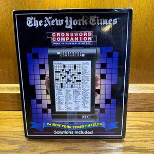 NEW - The New York Times Crossword Companion Roll-A-Puzzle System